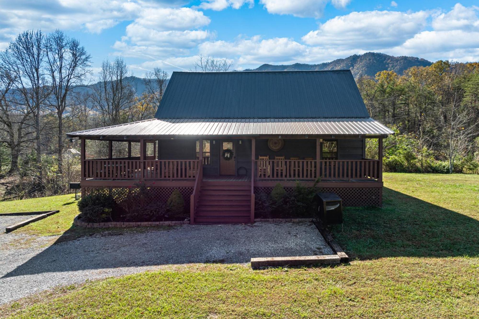 Twin Cub Lodge Tuckaleechee Bagian luar foto