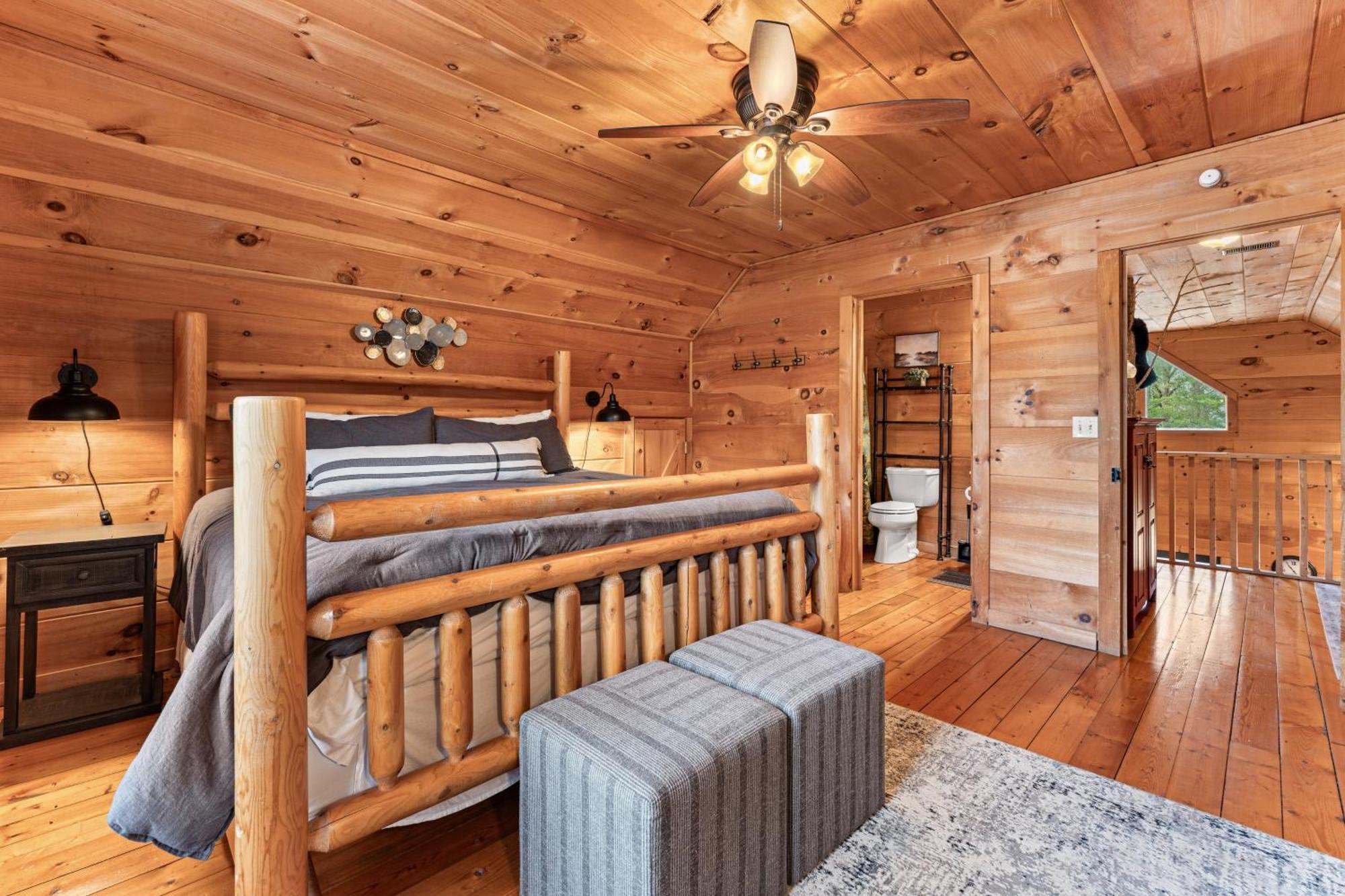 Twin Cub Lodge Tuckaleechee Bagian luar foto