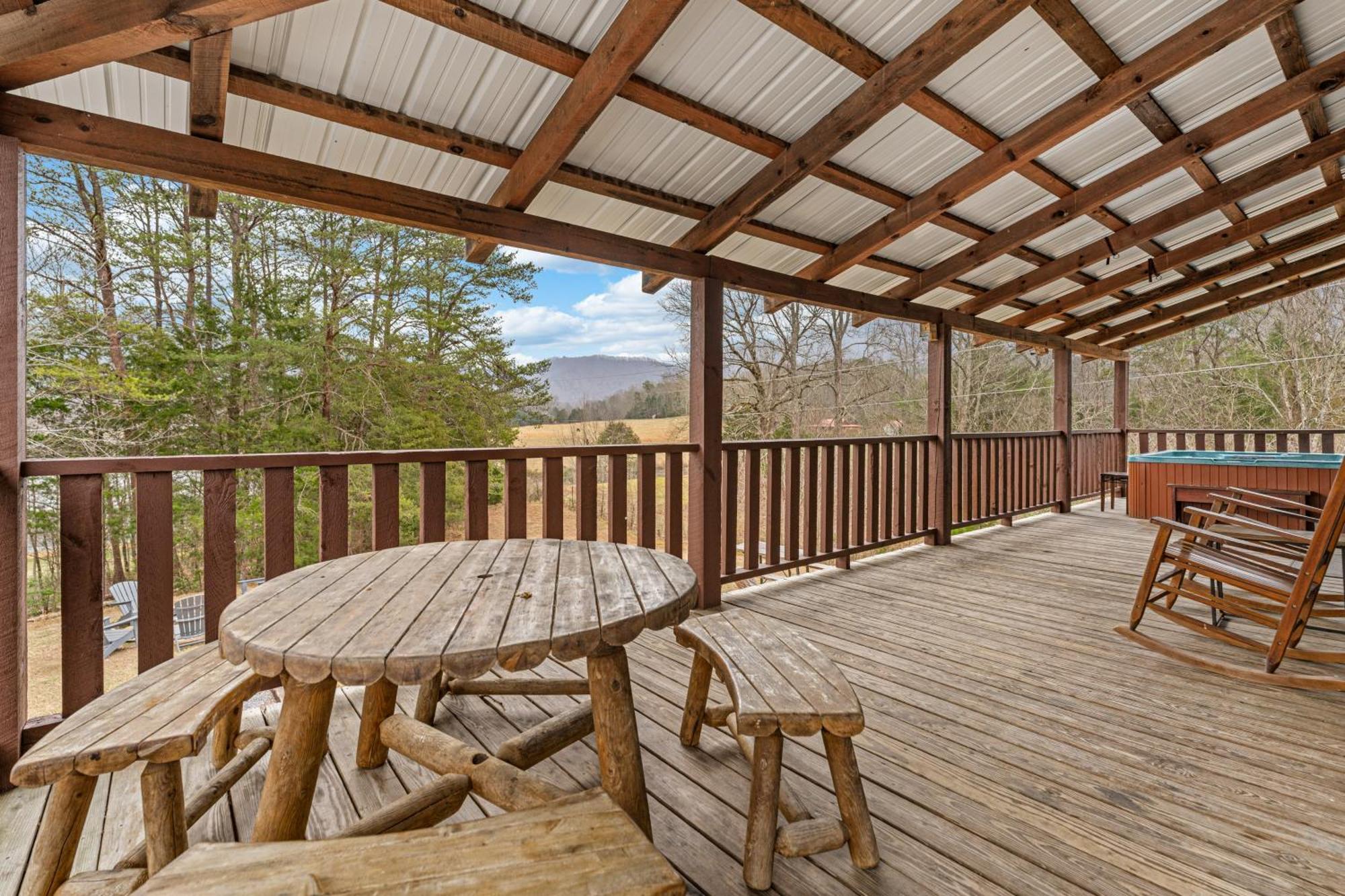 Twin Cub Lodge Tuckaleechee Bagian luar foto