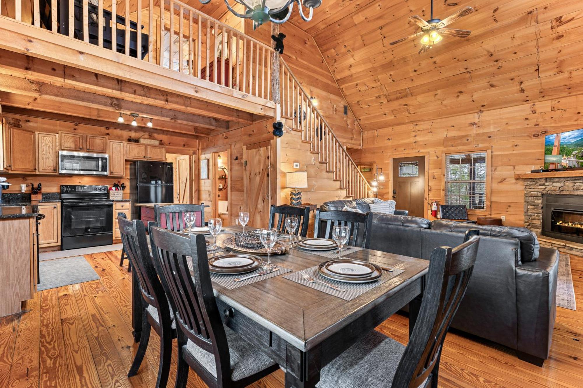 Twin Cub Lodge Tuckaleechee Bagian luar foto
