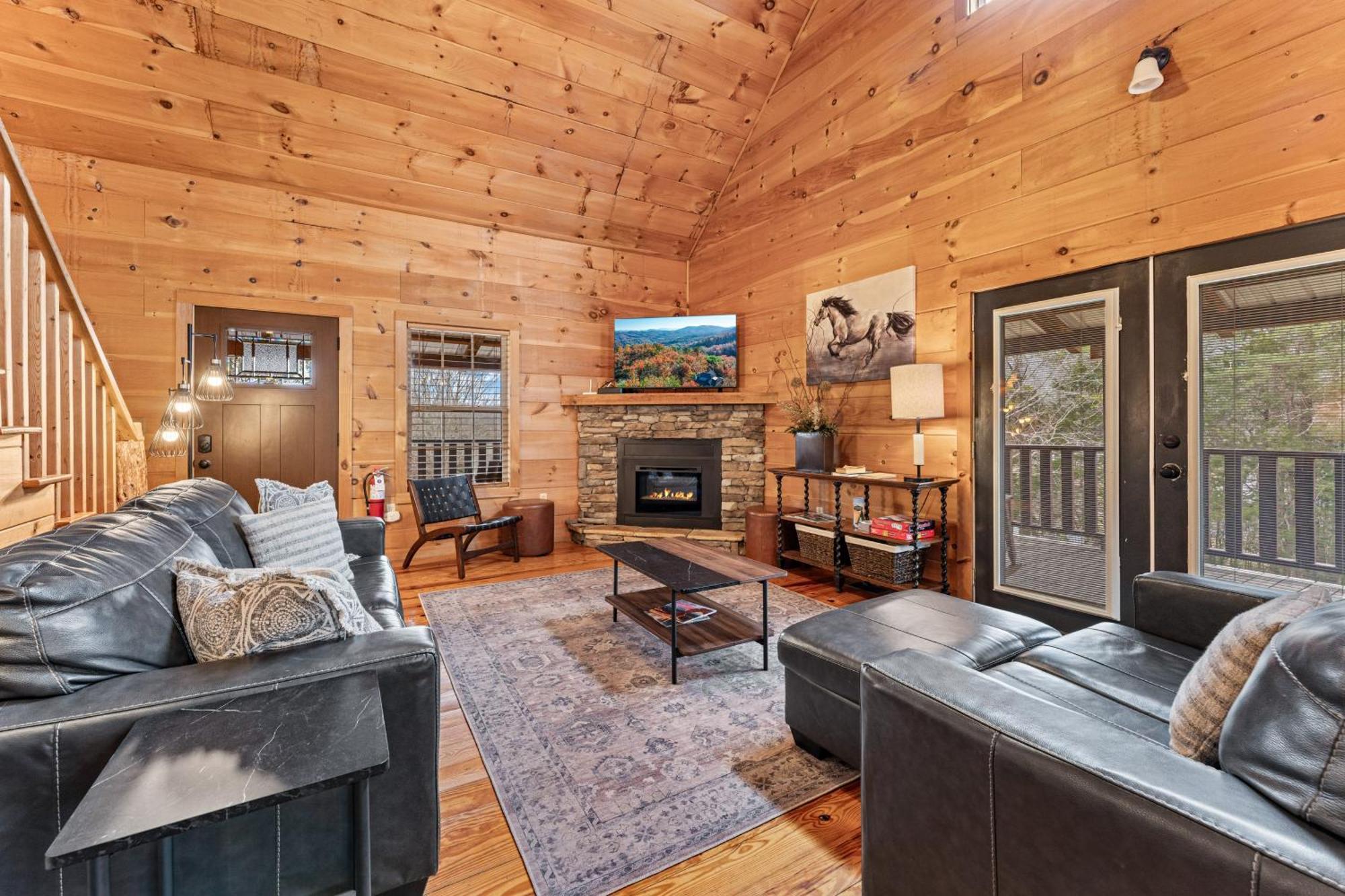 Twin Cub Lodge Tuckaleechee Bagian luar foto