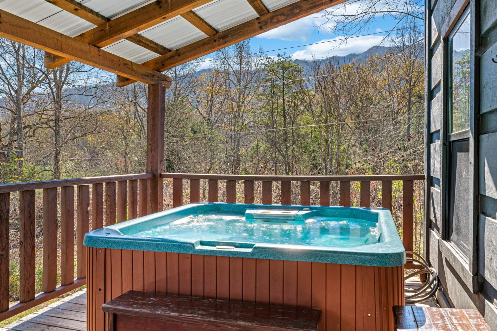 Twin Cub Lodge Tuckaleechee Bagian luar foto