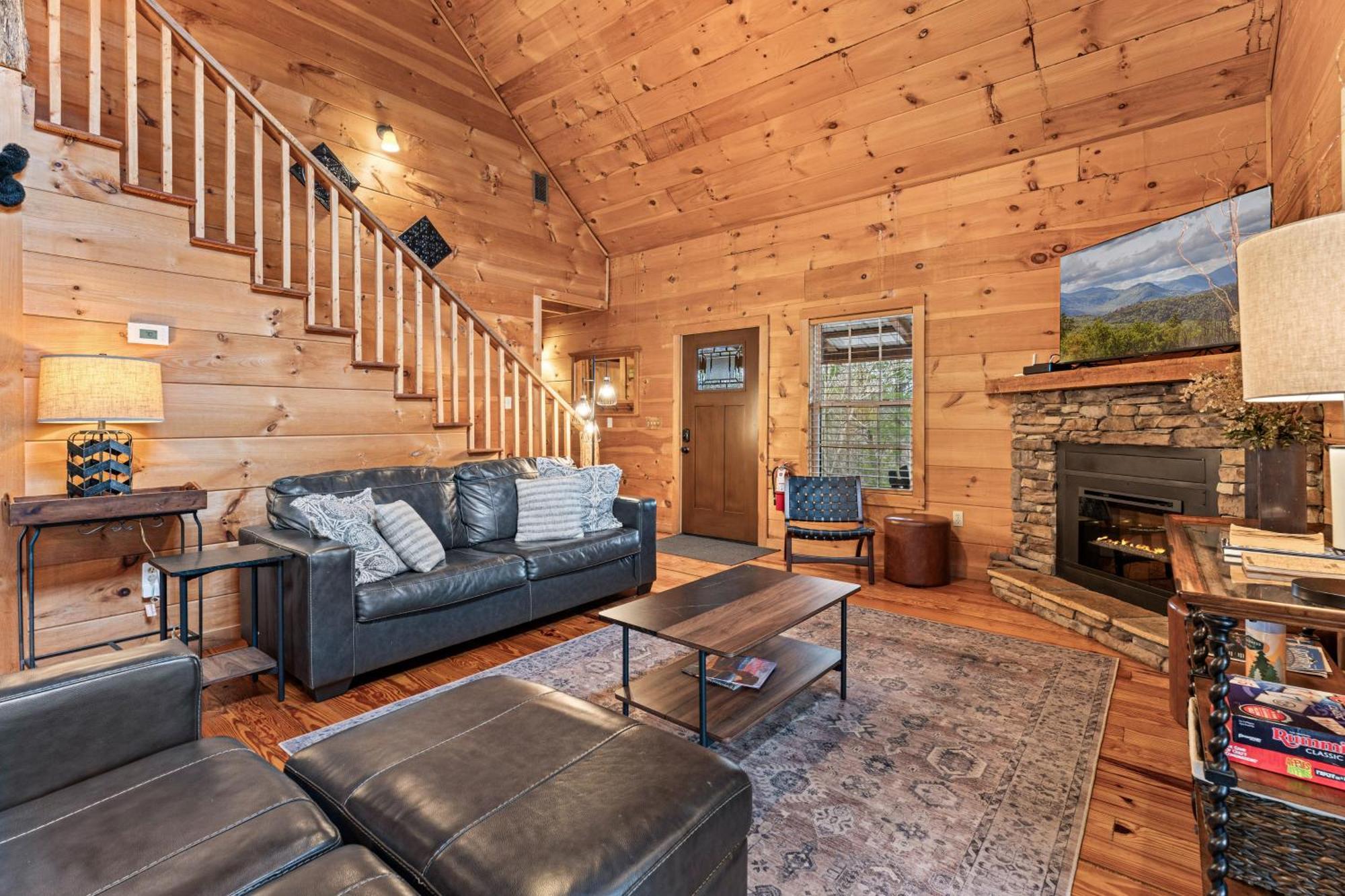 Twin Cub Lodge Tuckaleechee Bagian luar foto