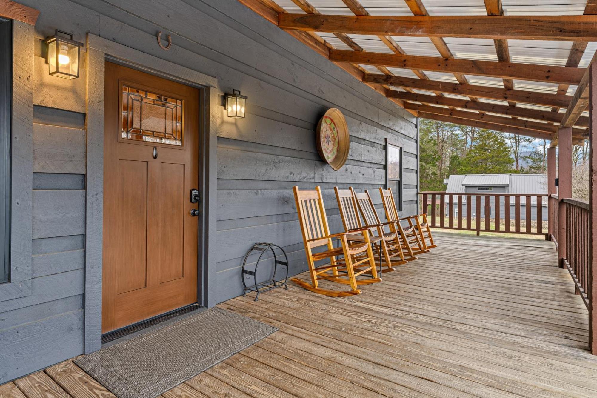Twin Cub Lodge Tuckaleechee Bagian luar foto