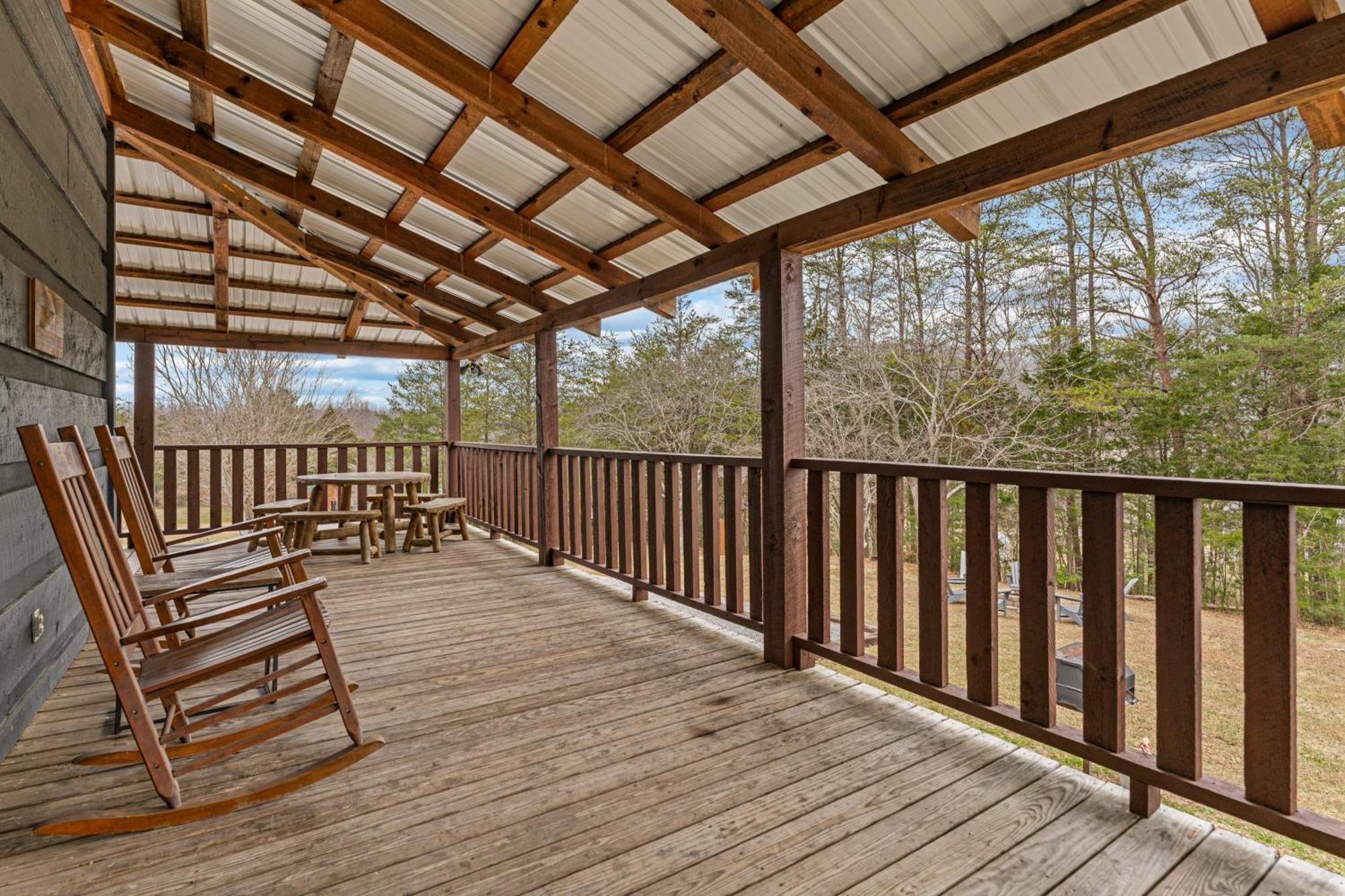 Twin Cub Lodge Tuckaleechee Bagian luar foto